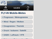Tablet Screenshot of mobile-meteo.fly-in.ch