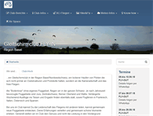 Tablet Screenshot of fly-in.ch